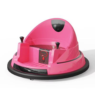 modern children's car 3d model