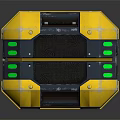 Modern Science Fiction Box Science Fiction Box Military Box Password Box 3d model