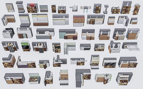 Construction technology node 3d model