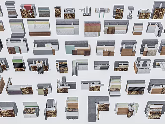 Construction technology node 3d model