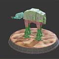 Modern Robot Star Wars Robot Machine Warrior 3d model