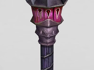 Dragon Valley Weapon Staff 3d model
