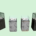 Sales Department Model Room Display Cabinet Display Tools 3d model