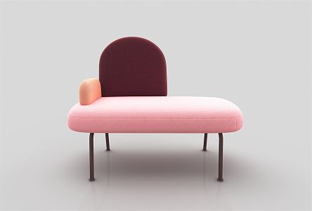 modern chaise longue sofa 3d model