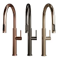 Modern Kitchen Faucets In Copper Black And Gold Stylish Design Options