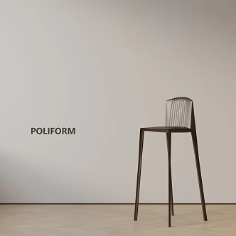 Modern Bar Chair 3d model
