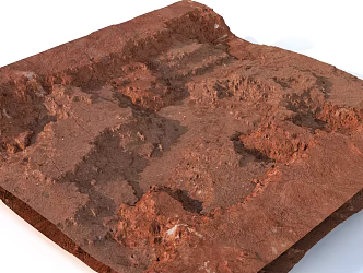 Desert Terrain 3d model