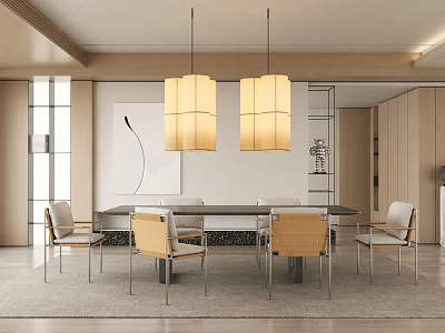 Modern Paolo Castelli Restaurants 3d model