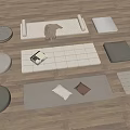 Modern Cushion 3d model