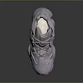Stylish Light Gray Sports Shoes With Pink Chunky Soles And Trendy Design
