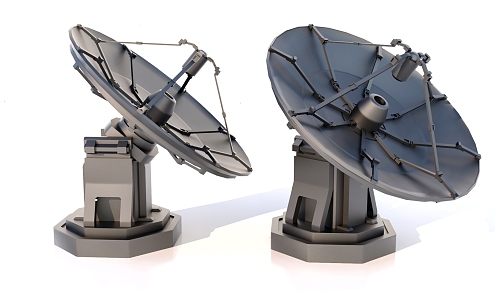 SK structure general communication wireless receiver 3d model