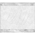 Abstract Design Sketch With Rectangular Frame And Diagonal Lines On White Background 3d model