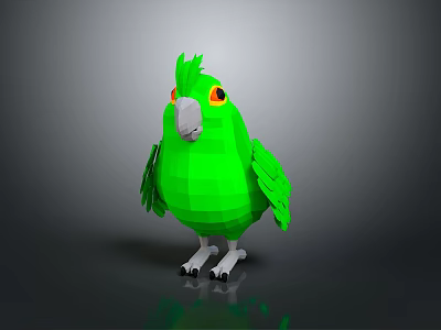 parrot xuanfeng parrot budgerigar monk parrot little sun parrot peony parrot senegal parrot 3d model