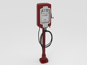 modern air pump 3d model