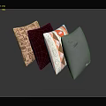 Colorful Decorative Pillows With Geometric And Abstract Patterns In Various Tones For Home Decor