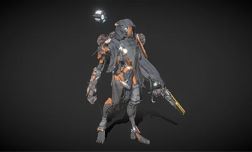 Modern Robots 3d model