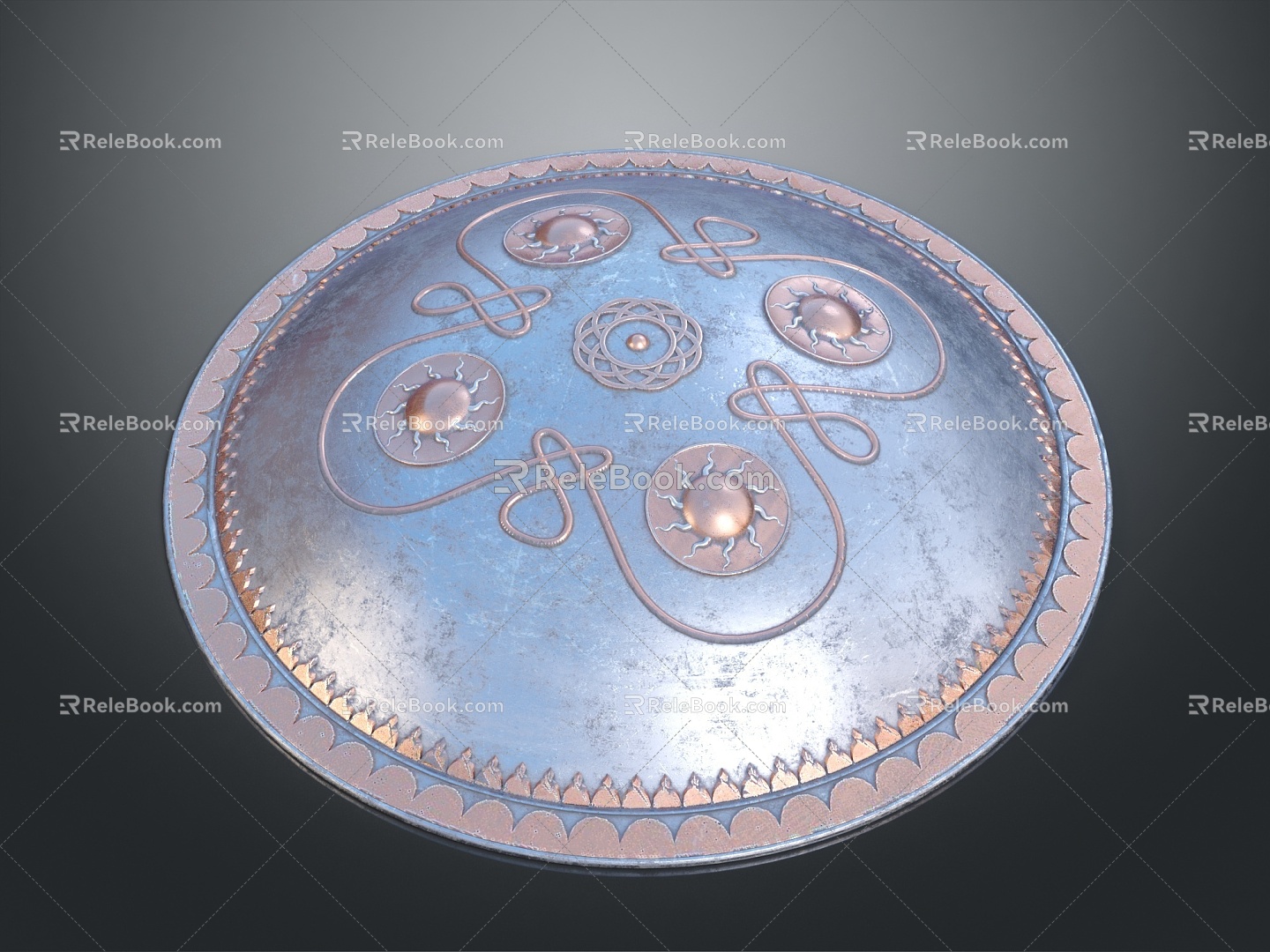 European Shield Medieval Shield Ancient Shield 3d model