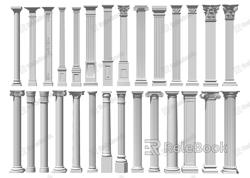 European Roman Column model