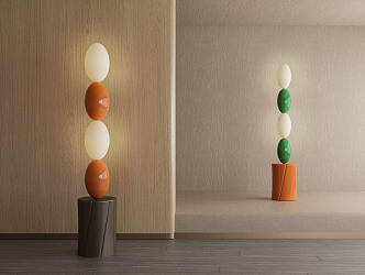 Modern floor lamp Simple floor lamp 3d model