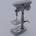 Heavy Duty Industrial Drill Press With Adjustable Worktable And Stable Motor Base