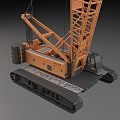 Crane Site crane crane 3d model