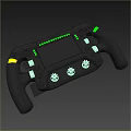 Advanced Gamepad Pro Controller With Screen Colorful Buttons And Knobs