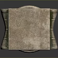 European style pillar stone pillar stone pillar old stone pillar 3d model