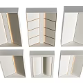 Elegant Modern Ceiling Design Options With Geometric Patterns And Built In Lighting