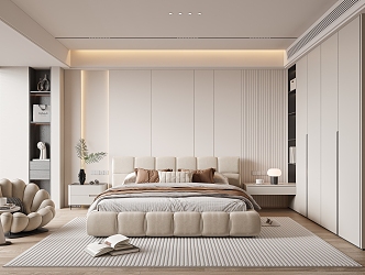 Modern Bedroom 3d model