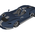 Modern sports car Super sports car 3d model