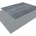 carpet square carpet geometric carpet floor mat blanket 3d model