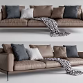 Modern Multiplayer Sofa 3d model