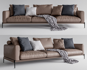 Modern Multiplayer Sofa 3d model