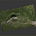 Monuments Sites Ruins Castle Fortress Ancient Castle Ancient Ruins Realistic 3d model