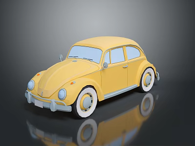 Car sedan Beetle car car car car private car four-wheel car high-end car 3d model