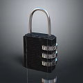 Commercial Combination Lock Security Equipment With Digital Number Dials For Business Safety Protection