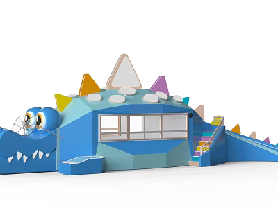 Modern Amusement Equipment 3d model