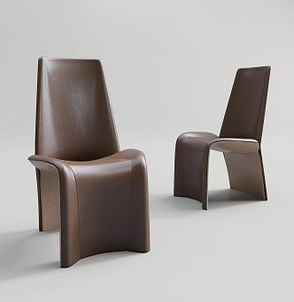 Modern single chair 3d model