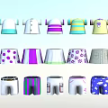Stylish Apparel And Accessories Collection Featuring Hats Scarves Gloves And Outfits