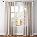 Curtains 3d model