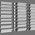 Jianou gypsum line gypsum line ceiling corner line yin corner line 3d model