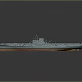 Aircraft Carrier A Naval Water Vehicle With Large Deck And Detailed