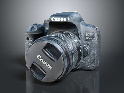 Canon EOS 800D Digital Camera With Professional Design And High Quality Build 3d model