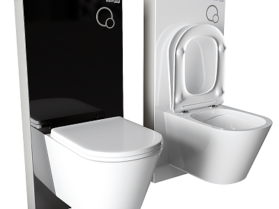 Toilet Bathroom Supplies Simple Toilet Smart Toilet Wall-Mounted Toilet model