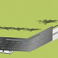 Contemporary Pergola Design With Black Roof Green Trees And Open Sky View