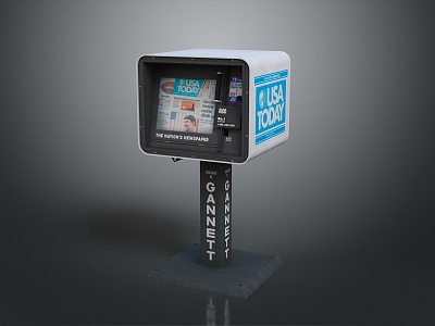 coin-operated vending machine vending machine vending machine vending machine kiosk 3d model