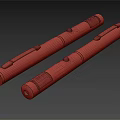 Modern laser pointer laser baton 3d model