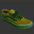 Cloth Shoes Flat Shoes Canvas Shoes Old Cloth Shoes Dad Shoes Casual Running Shoes Beans Loafers 3d model