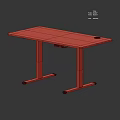 Modern Wooden Electric Height Adjustable Desk And Chair Combination For Home Office Daily Use