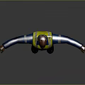 Worker European worker mechanic builder repairman miner digger figure 3d model